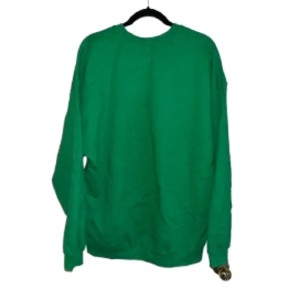 Gildan Green Holiday 'NAUGHTY' Crewneck - Size 2XSweatshirt - Picture 4 of 4